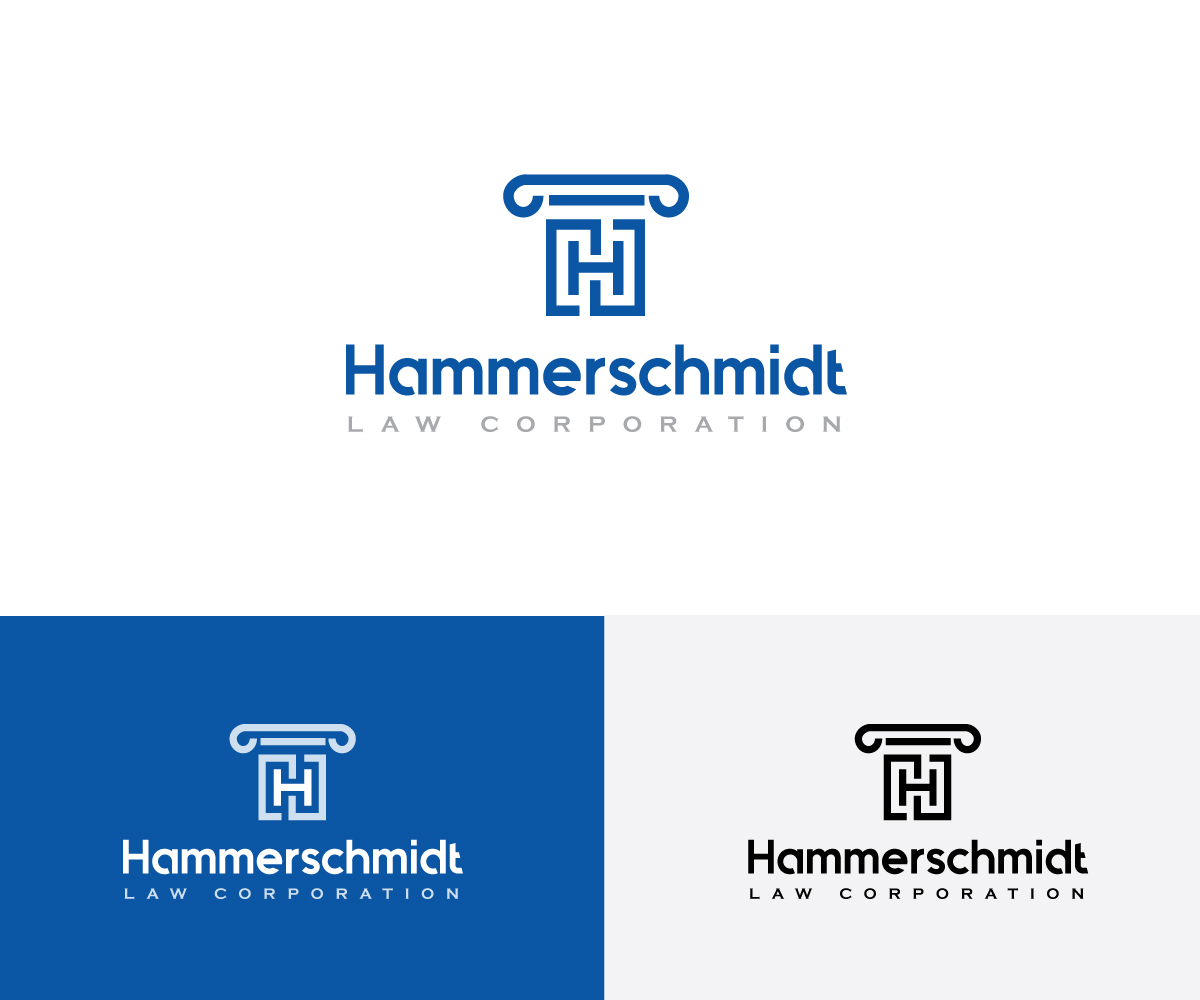 Logo-Design von Winning Champ für Hammerschmidt Law Corporation | Design #17520648
