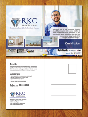 Flyer Design by LeonFX for RKC Window Works | Design #17698792