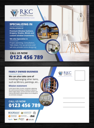 Flyer Design by OwnDesign for RKC Window Works | Design: #17622728
