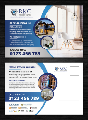 Flyer Design by OwnDesign for RKC Window Works | Design: #17622729