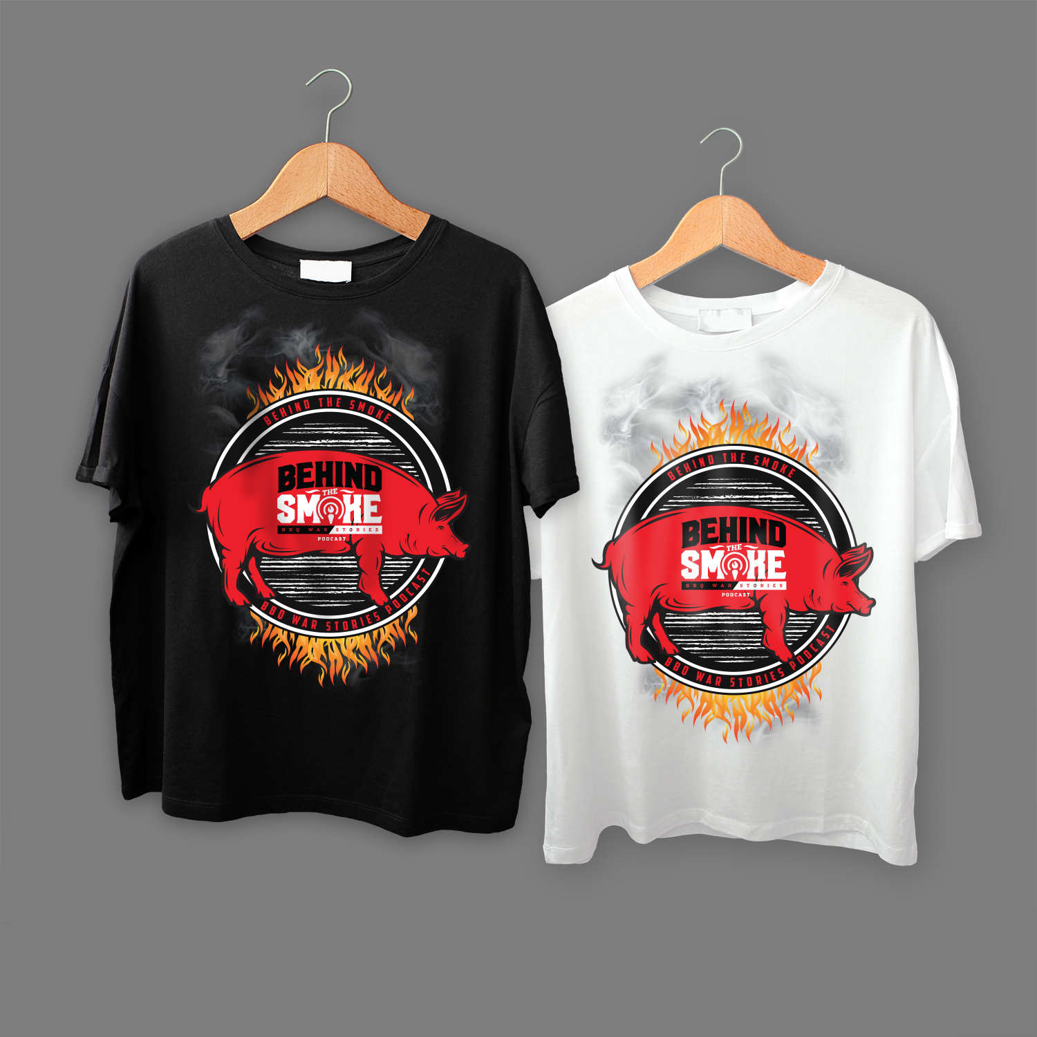 T-Shirt-Design von SAI DESIGNS für Cali Comfort BBQ | Design #17542064