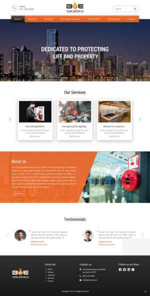 Web Design by pb for this project | Design: #17777516