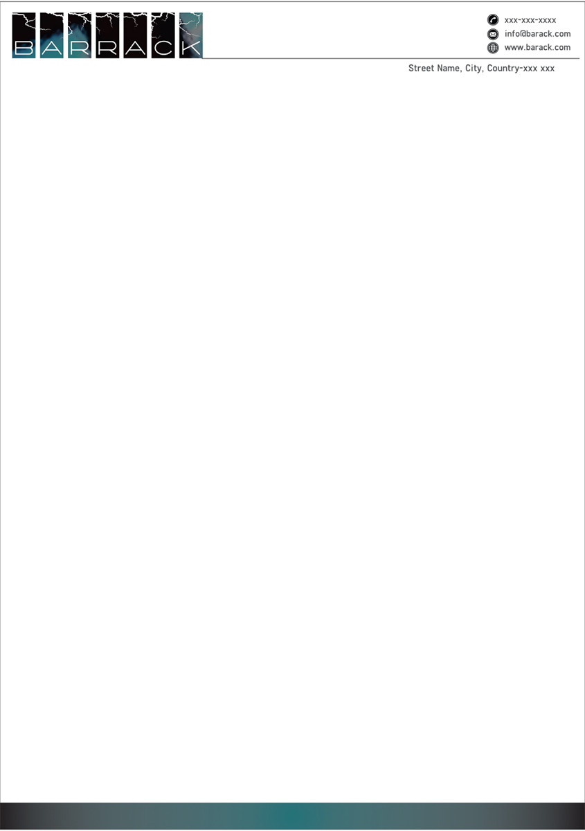 Letterhead Design by ankurvats for this project | Design #2756196