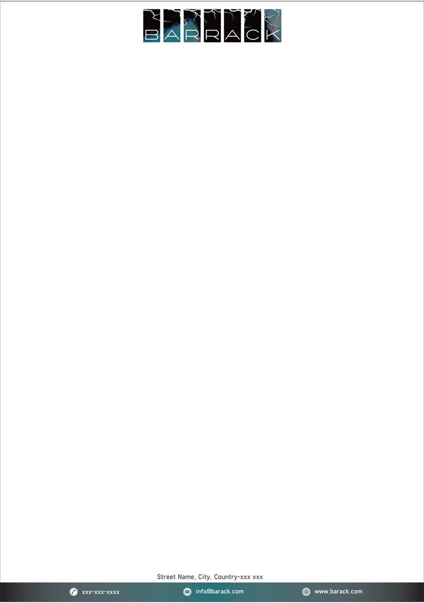 Letterhead Design by ankurvats for this project | Design #2756197