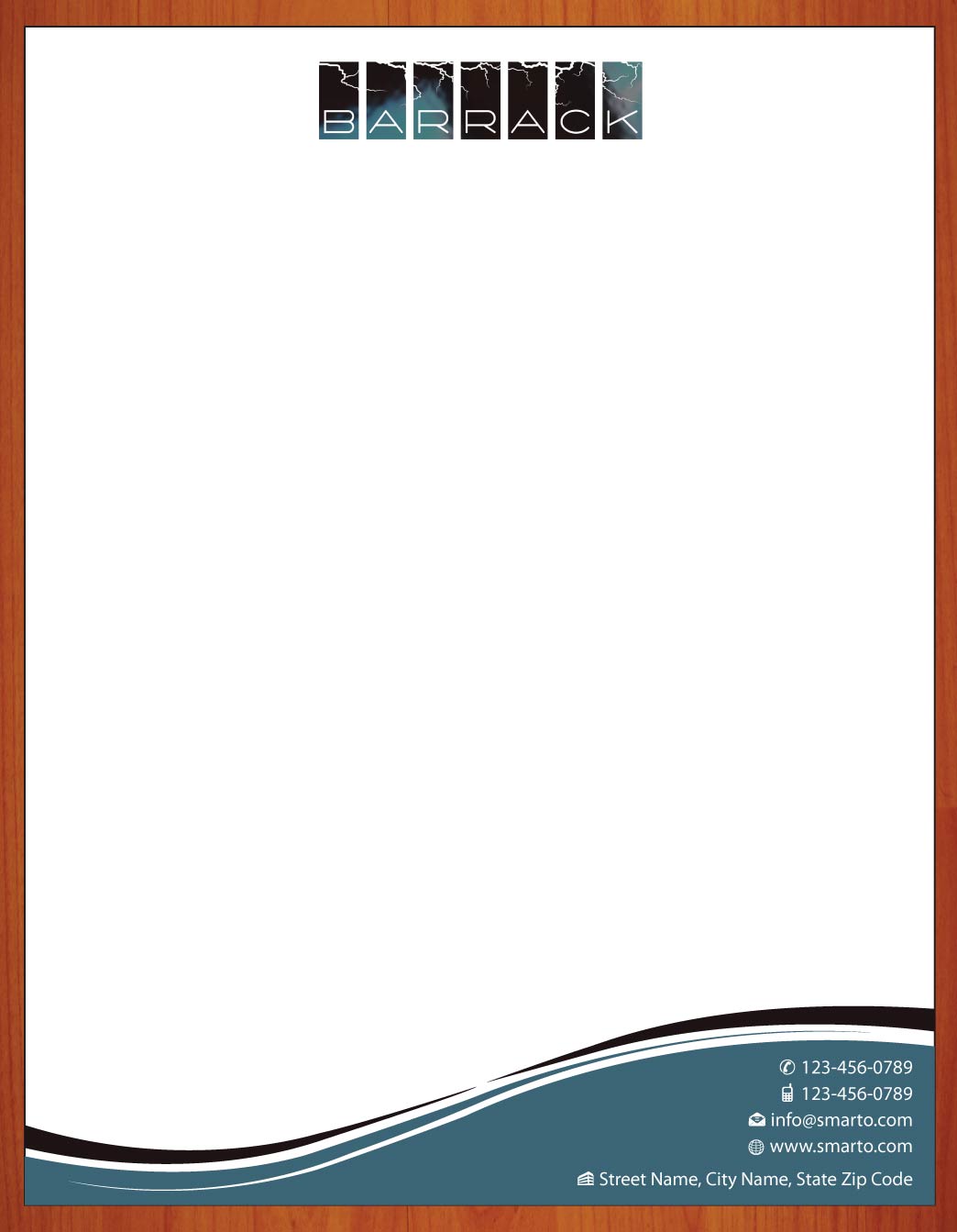 Letterhead Design by Sbss for this project | Design #2726997