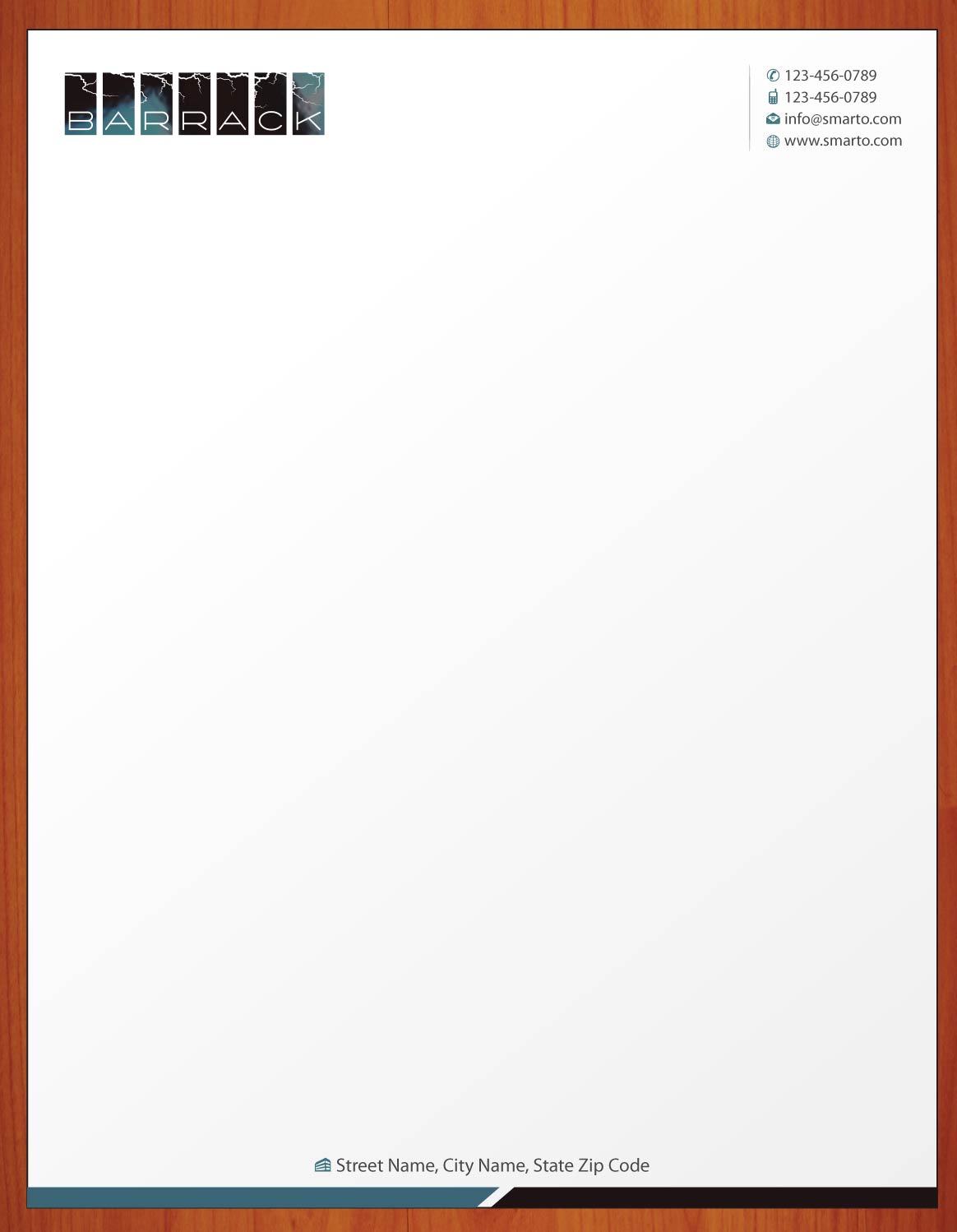 Letterhead Design by Sbss for this project | Design #2727000