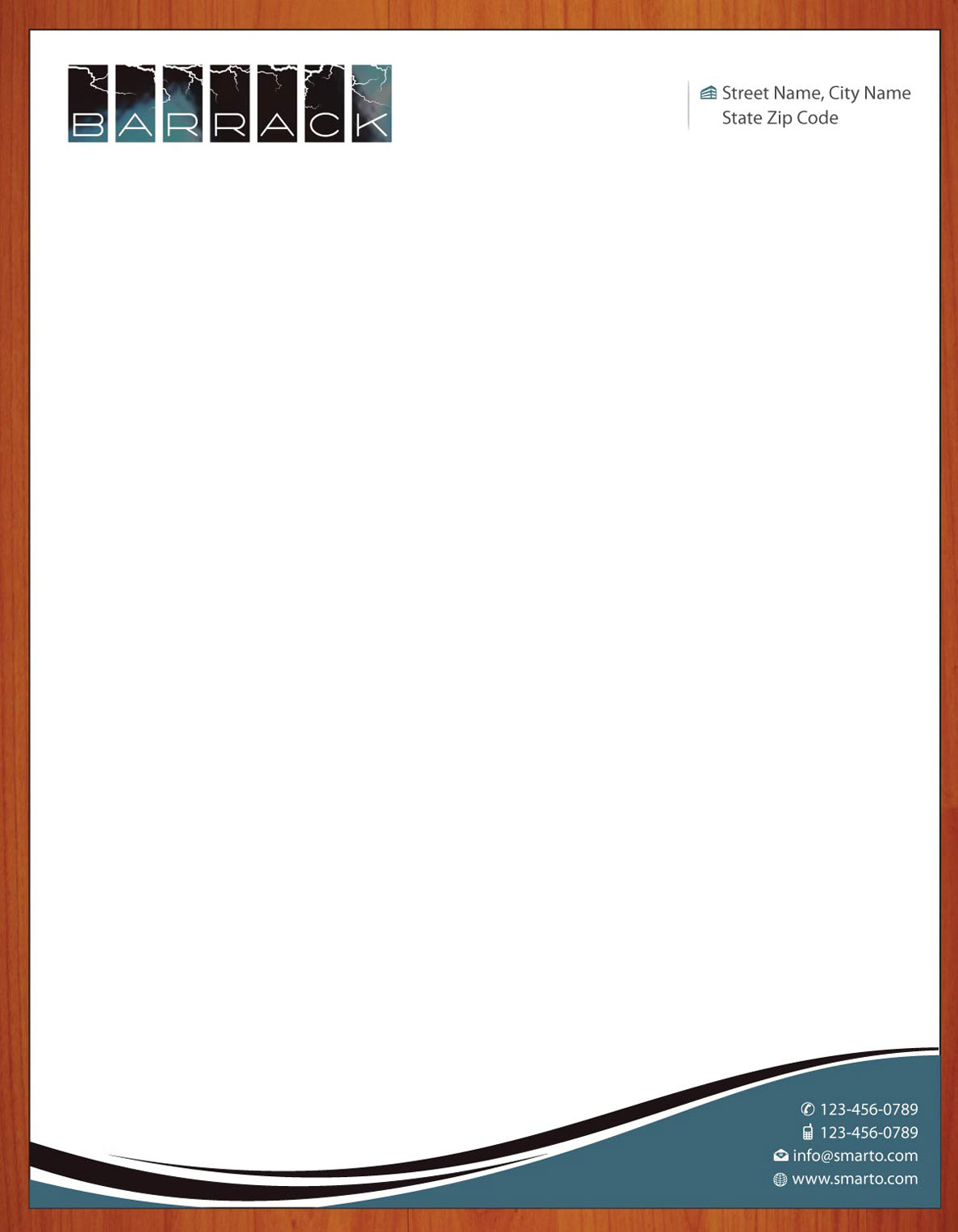 Letterhead Design by Sbss for this project | Design #2727005