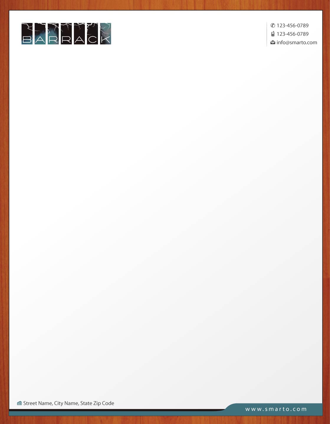 Letterhead Design by Sbss for this project | Design #2727008