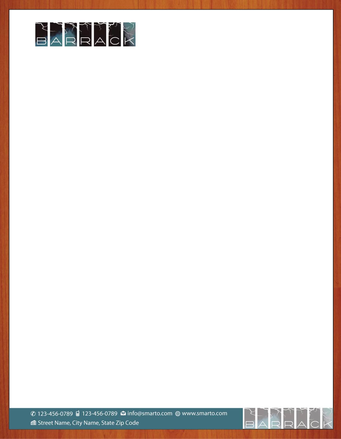 Letterhead Design by Sbss for this project | Design #2727012