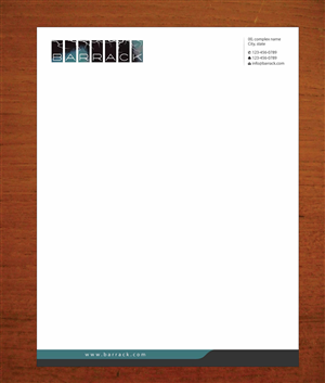 Letterhead Design by Sbss for this project | Design: #2727044