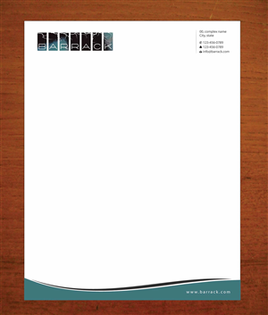 Letterhead Design by Sbss for this project | Design: #2727053
