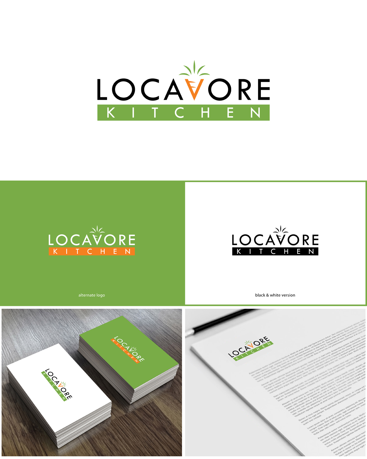 Logo-Design von MoonFeather für Locavore Kitchen | Design #17527911