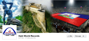 Haiti World Records. The First Black Republic. 1 record - 1 cause