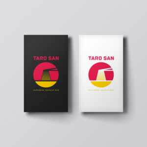 Taro San       japanese noodle bar  | Diseño de Logo por aquabomb26