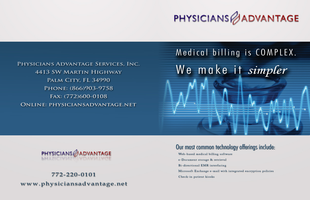 Print Design par AasmaaAdvertiser pour Physicians Advantage Services, Inc. | Design #2741387