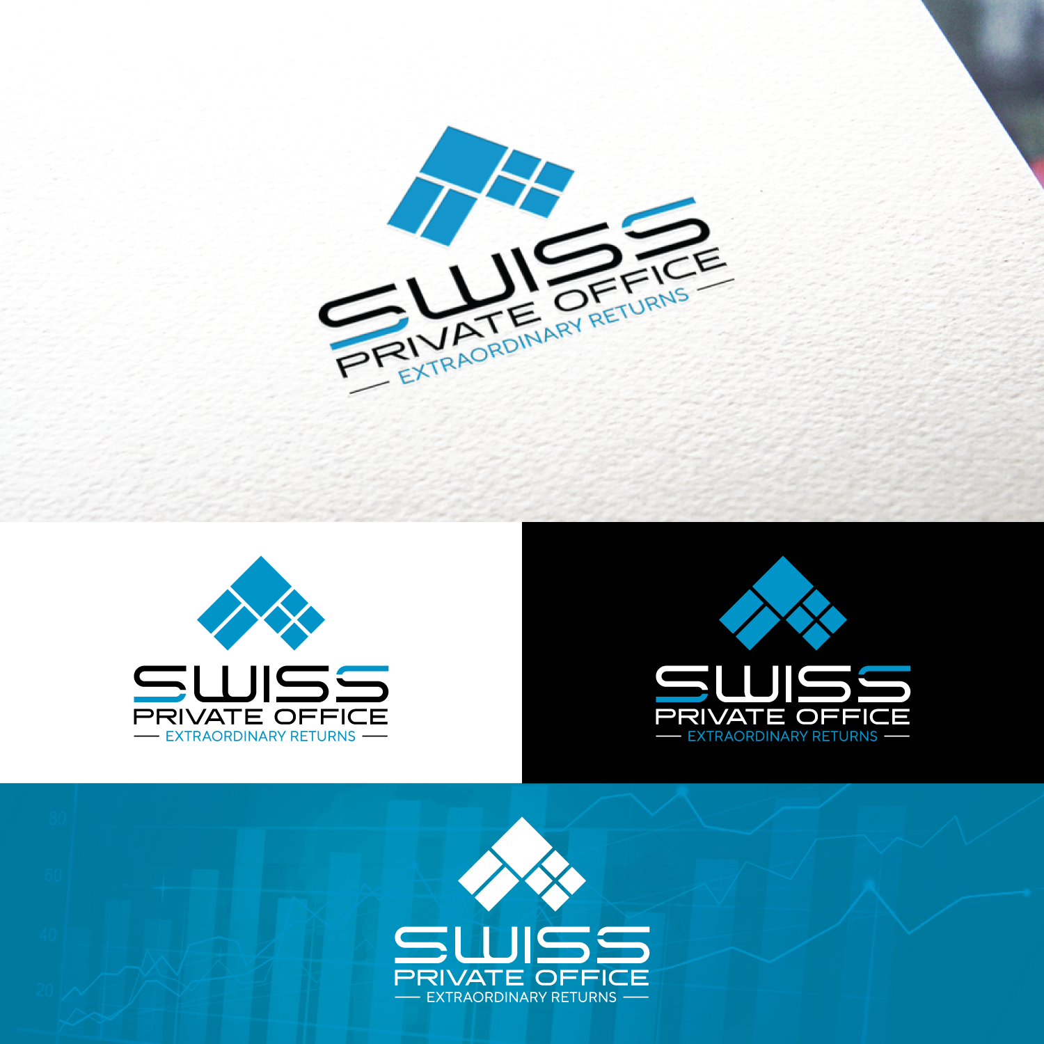 Logo Design by ds | designstructure for Swiss Private Office GmbH | Design #17520756