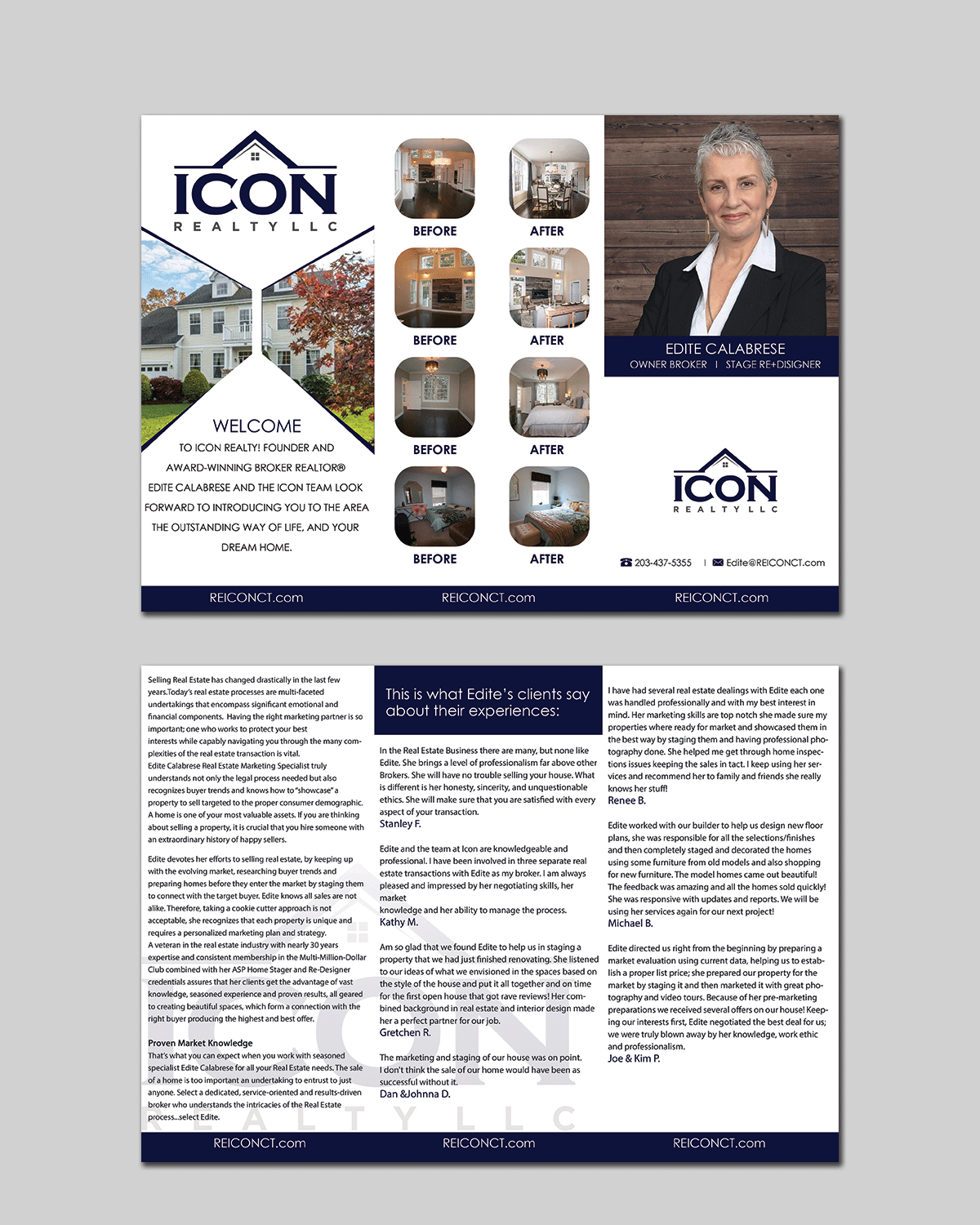Flyer Design by Riz' for ICON Realty LLC | Design #17606448