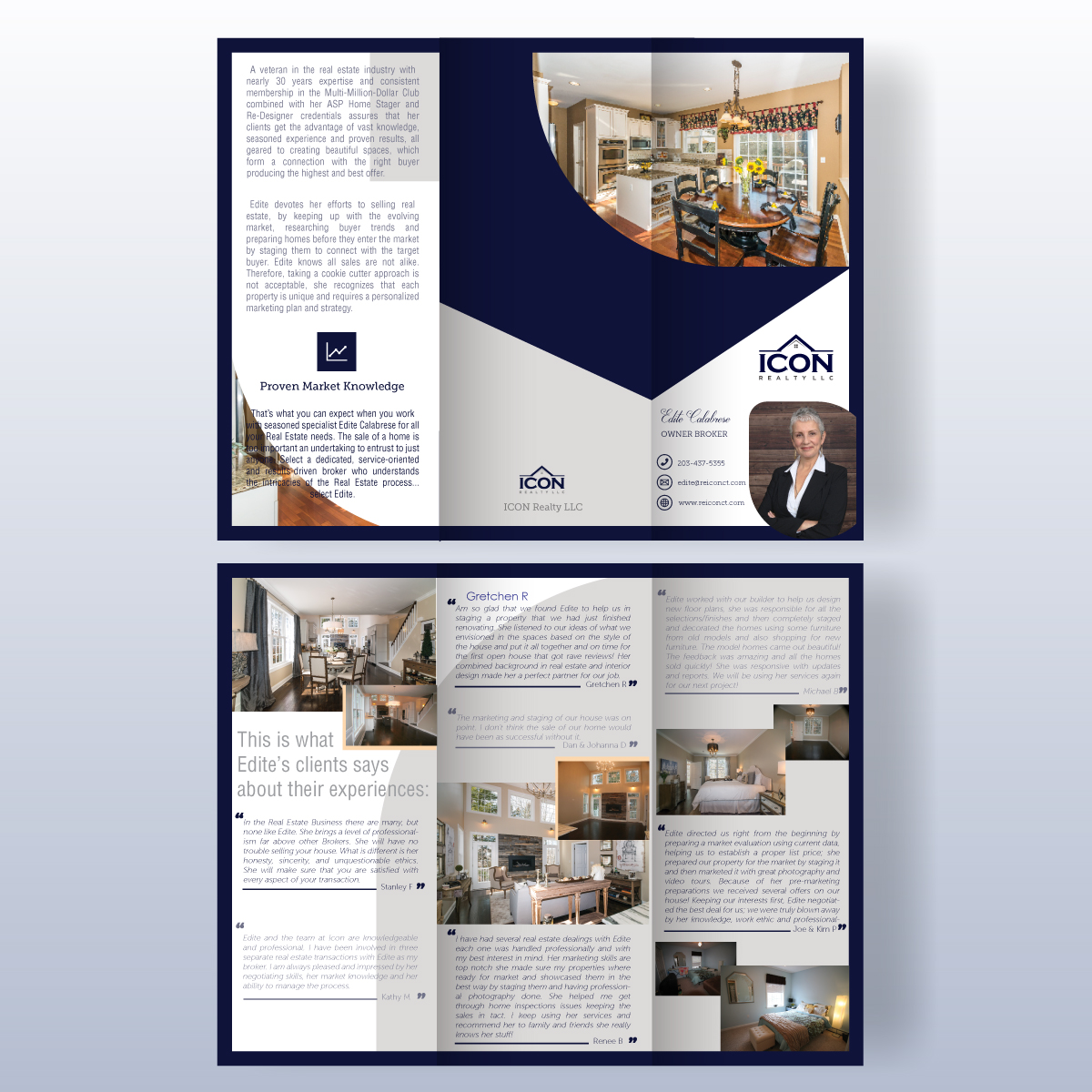 Diseño de Flyer por izzib para ICON Realty LLC | Diseño #17636656