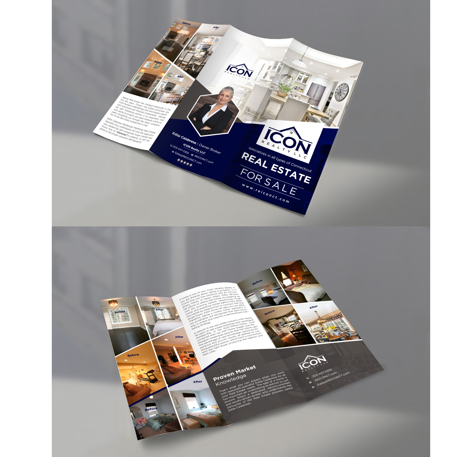 Diseño de Flyer por creative.bugs para ICON Realty LLC | Diseño #17538095