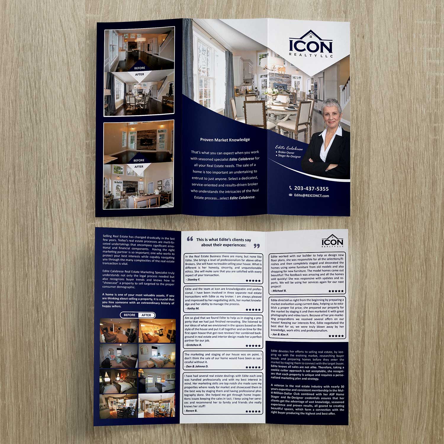 Flyer Design by - SWING - for ICON Realty LLC | Design #17595070