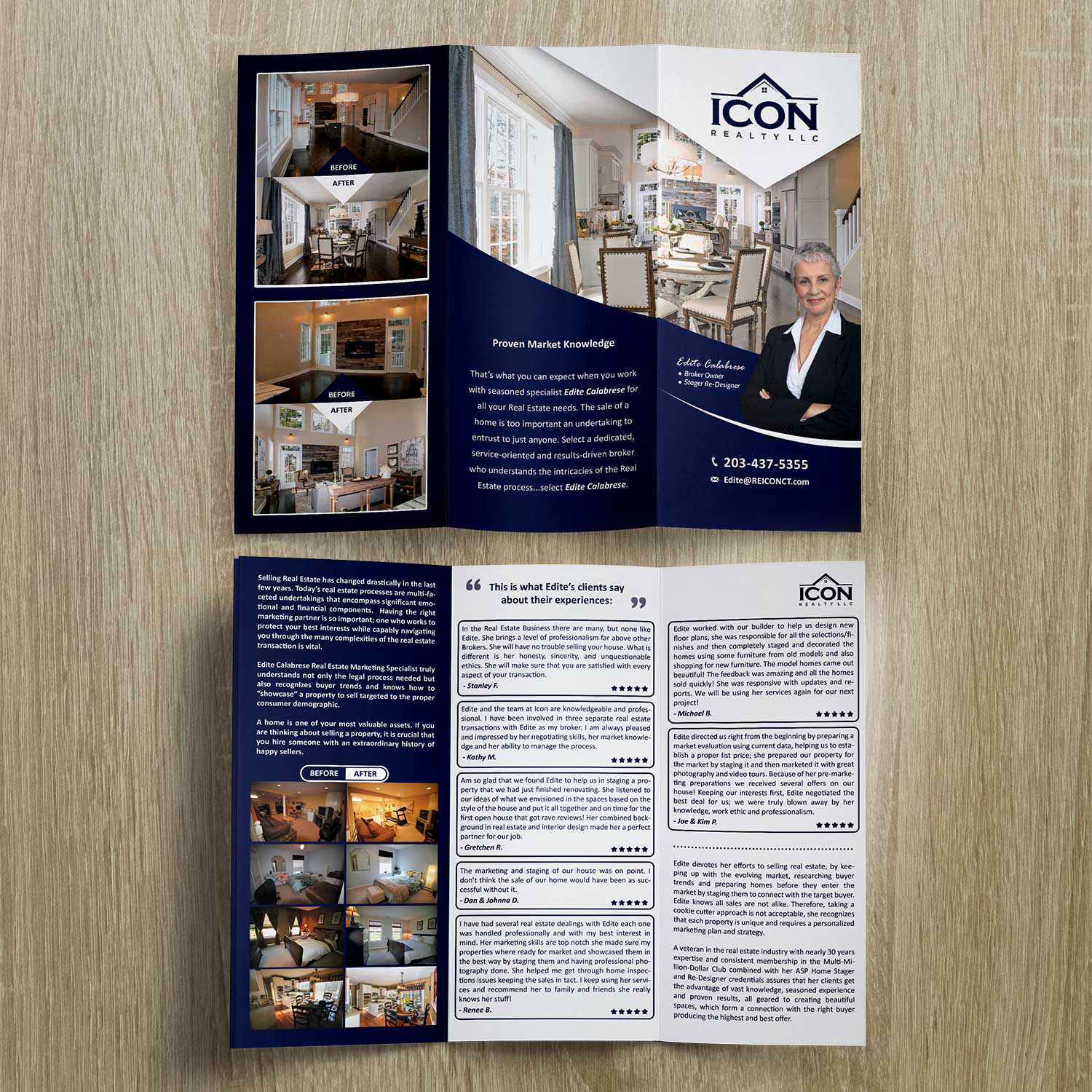 Flyer Design by - SWING - for ICON Realty LLC | Design #17600007