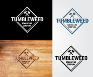 Logo Design by Aeidan for Tumbleweed Remodeling Company | Design: #17525092