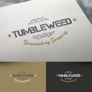 Logo Design by rafaeldsgn for Tumbleweed Remodeling Company | Design: #17532724