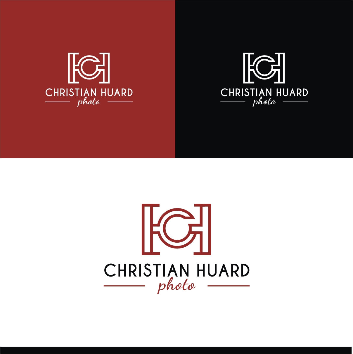 Logo Design by e-graphics for Christian Huard Photo | Design #17551644