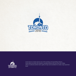 Toronto 2018  | Diseño de Logo por ideaz2050