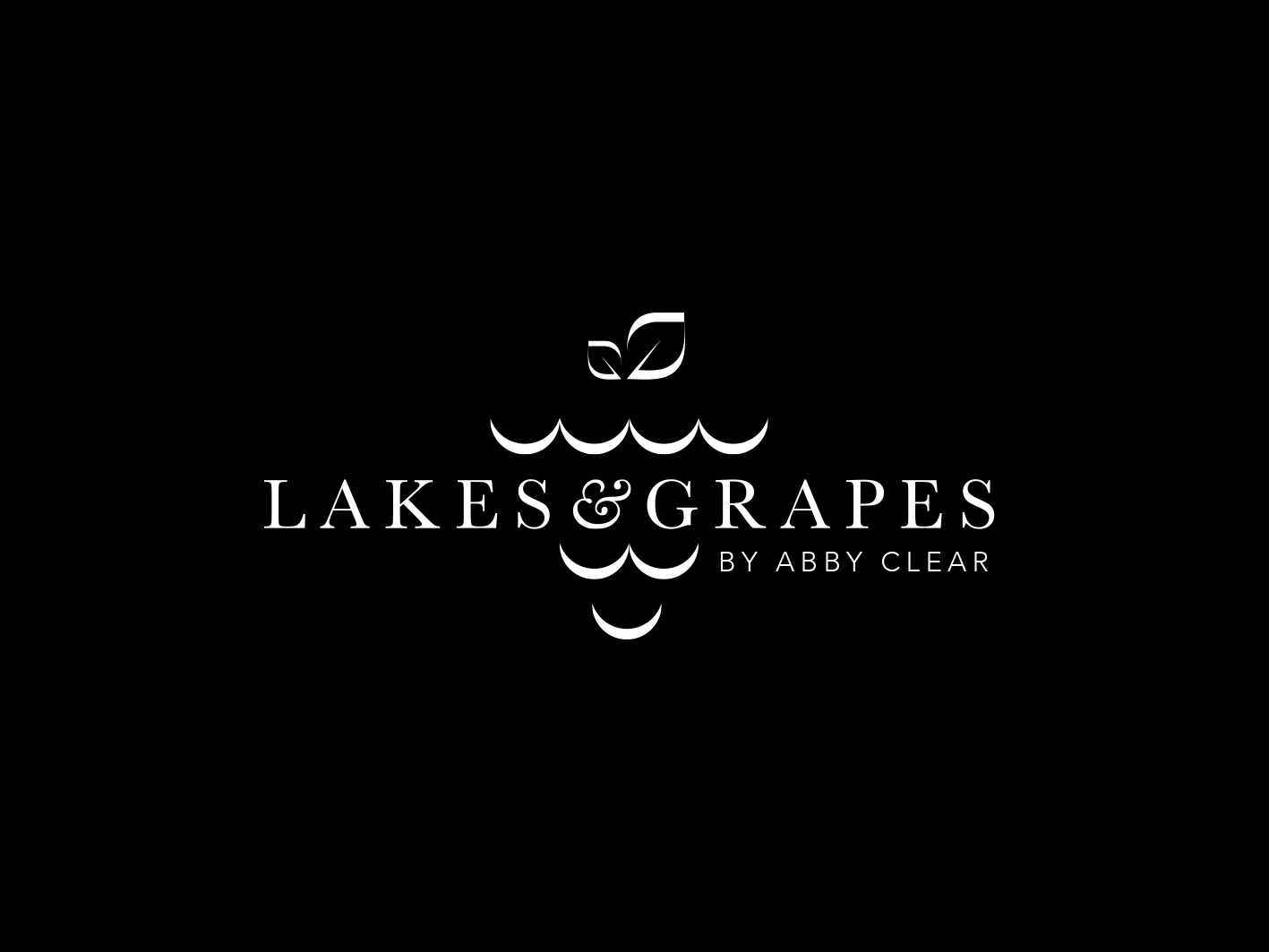 Logo Design by Adam Knights for Lakes and Grapes | Design #17526435