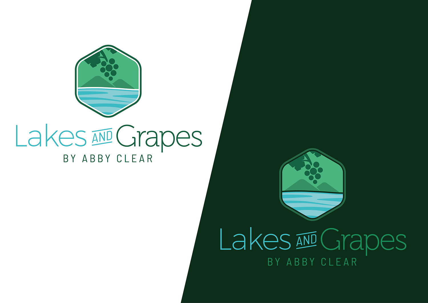 Logo Design by Channel Studio for Lakes and Grapes | Design #17639704