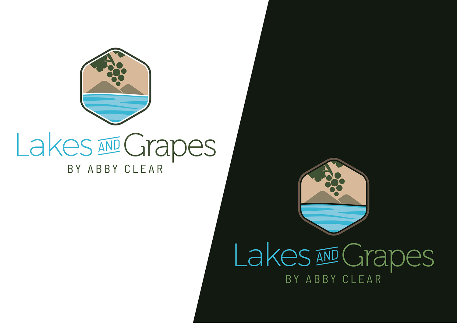 Diseño de Logo por Channel Studio para Lakes and Grapes | Diseño #17639707