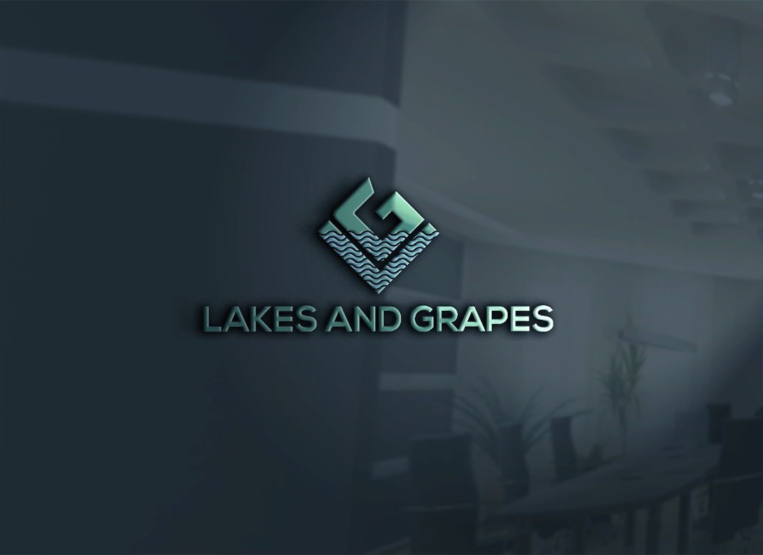 Logo Design by talha005 for Lakes and Grapes | Design #17551869