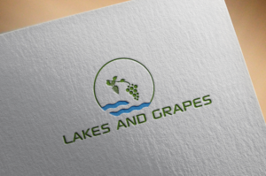 Logo Design by Lotus 3 for Lakes and Grapes | Design: #17552474