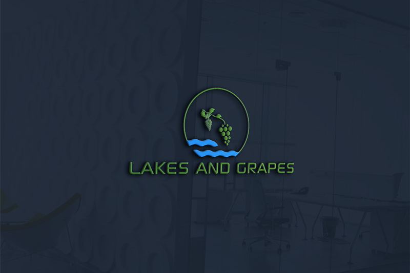 Logo Design by Lotus 3 for Lakes and Grapes | Design #17552475