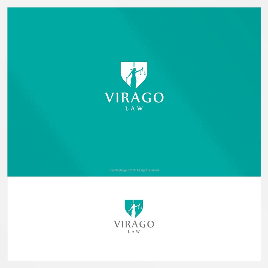 Logo Design by Alex Martin for Virago Law | Design #17836314