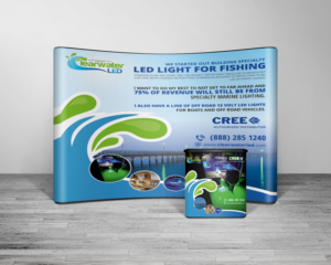 Trade Show Booth Design by ecorokerz for Fishing Lights LLC | Design: #17537838