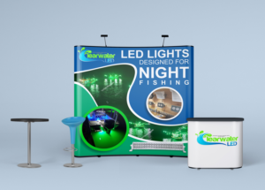 Trade Show Booth Design by Maestroto for Fishing Lights LLC | Design: #17525332