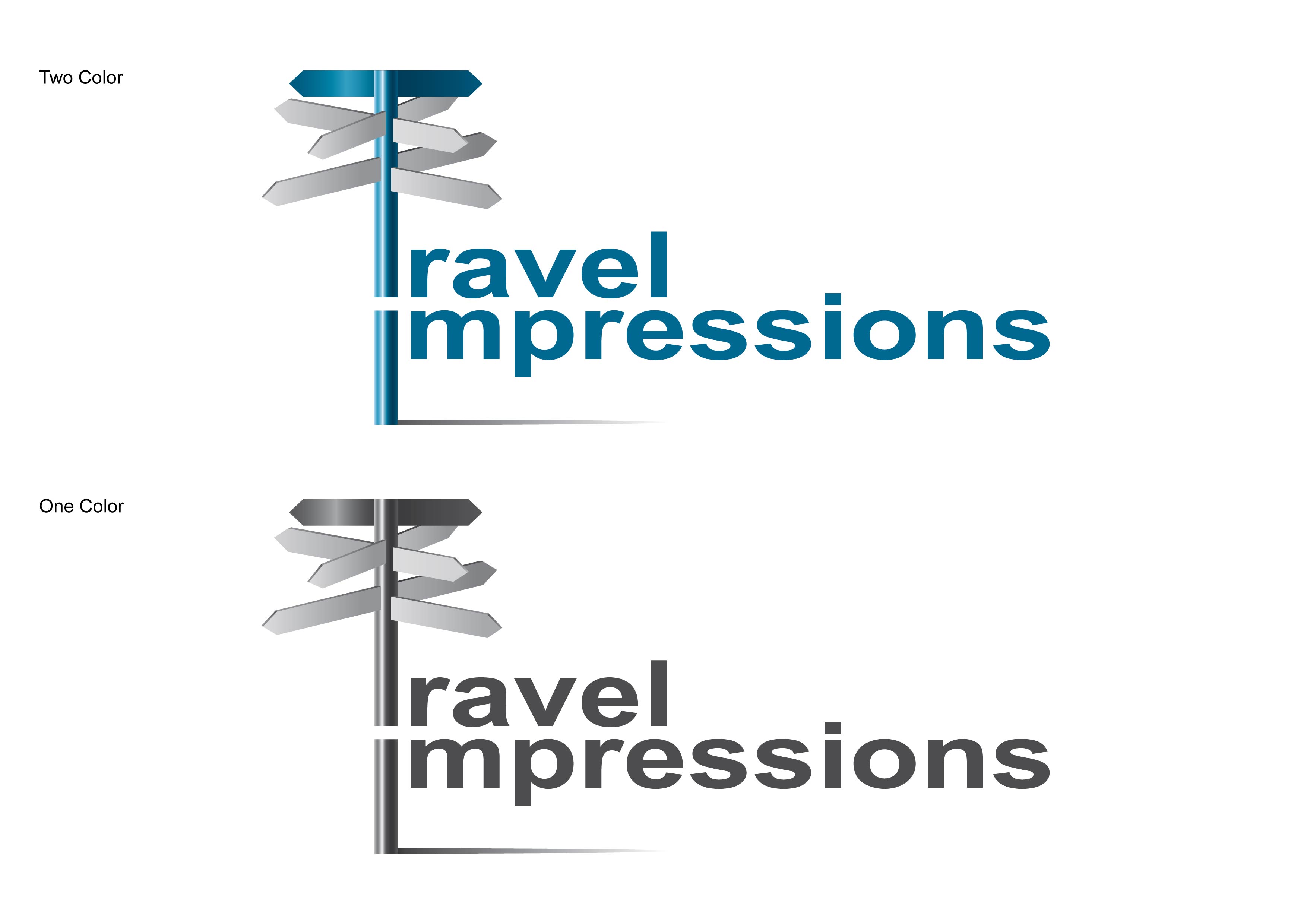 Logo Design by Maskedbulb for Travel Impressions | Design #49016