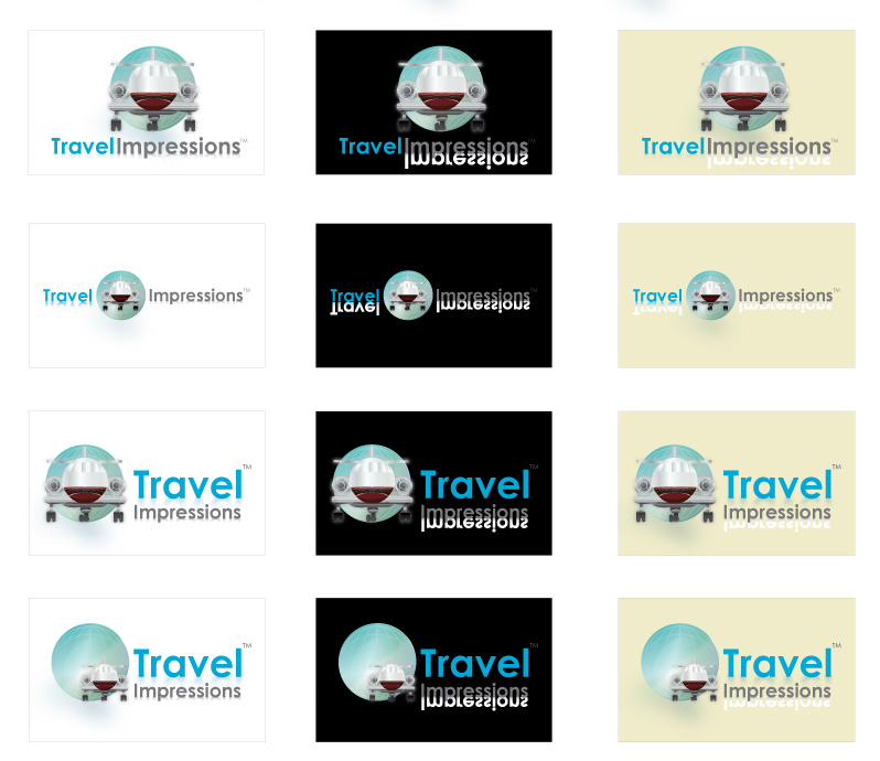 Logo Design by MelvyLie Advertising for Travel Impressions | Design #50510