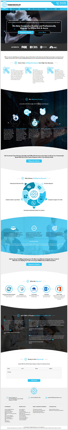 Web Design by -Marc- for Survis Consulting LLC | Design #17557478