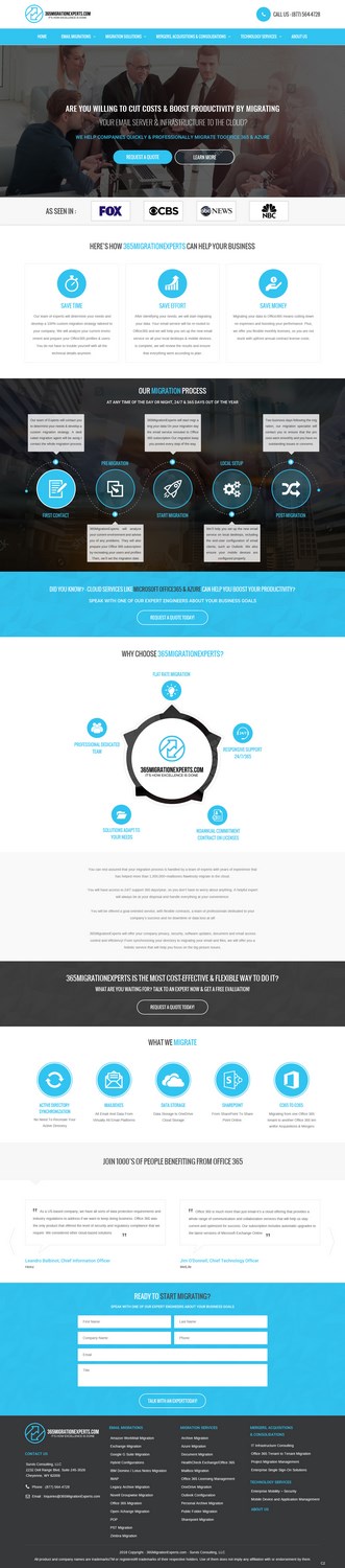 Web Design by pb for Survis Consulting LLC | Design #17541691