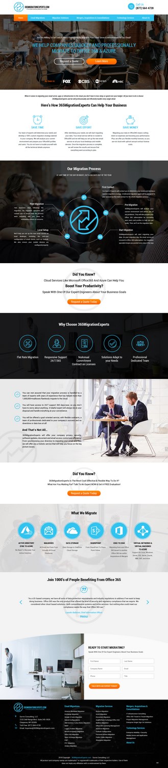Web Design by pb for Survis Consulting LLC | Design #17635932