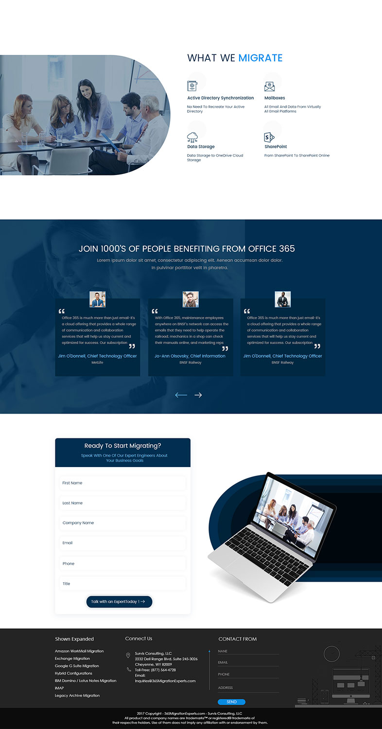 Web-Design von Timefortheweb für Survis Consulting LLC | Design #17550975