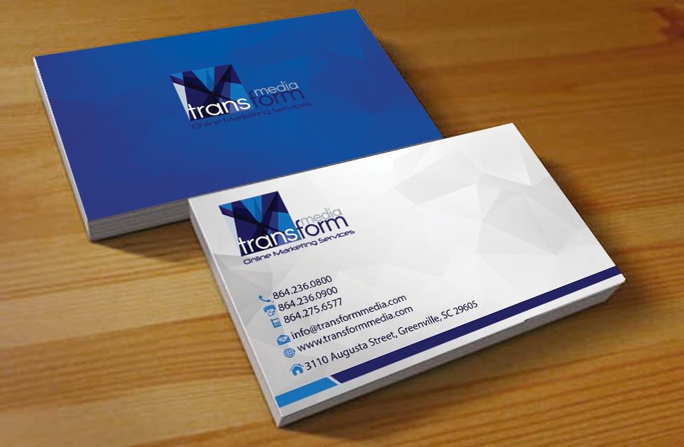 Visitenkarten-Design von Hardcore Design für Transform Media UG | Design #17669971
