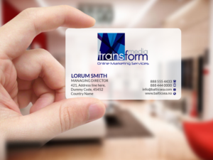 Business Card Design by Creations Box 2015 for Transform Media UG | Design: #17563259