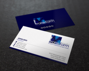 Business Card Design by Brand aid for Transform Media UG | Design: #17563729