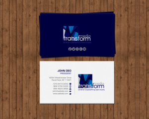 Business Card Design by Brand aid for Transform Media UG | Design: #17564004