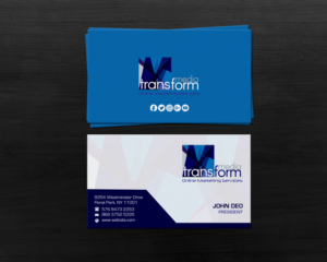 Business Card Design by Brand aid for Transform Media UG | Design: #17565638