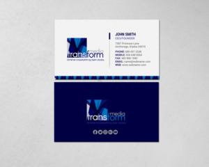 Business Card Design by chandrayaan.creative for Transform Media UG | Design: #17564022